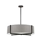 Dainolite Preston PST-264LP-MB-GRY 4 Lights Grey 240W Incandescent Pendant