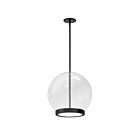 Dainolite Picotas PTS-1215LEDP-MB 15W Matte Black LED Pendant