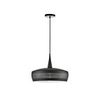 Dainolite Pixie PXE-161P-MB 1-Light 60W Matte Black LED Pendant