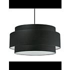 Dainolite Priya PYA-304C-MB-BK Black 4-Lights 24W Incandescent Chandelier
