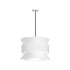 Dainolite Questa QUA-244P-WH 4-Lights 240W White LED Pendant