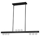 Dainolite RAL-429HP-MB Raleigh 9-Lights 225W Matte Black Pendant