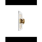 Dainolite Samantha SAM-162W-AGB Clear 2-Lights 120W LED Vanity