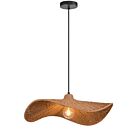 Dainolite SMA-241P-MB Selma 1-Light 100W Natural Pendant