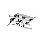 Dainolite SUM-1414FH-PC Summit 6-lights 16w Polished Chrome LED Flush Mount