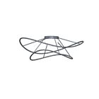 Dainolite SVE-186LEDFH-MB Svetlana 6W Matte Black LED Flush Mount