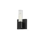 Dainolite Tube TBE-41W-MB 1-Light 60W Matte Black Incandescent Wall Sconce