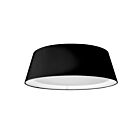 Dainolite TDLED-17FH-BK 1-light 14w Black LED Flush Mount