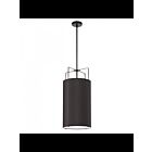 Dainolite Trapezoid TRA-124P-BK Black 4-Lights 240W LED Drum Pendant
