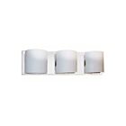 Dainolite V030-3W-PC Sanctuary 3-lights 180w Polished Chrome LED Vanity Light