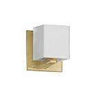 Dainolite Verona V1230-1W-AGB 1 Light Aged Brass 60W Halogen Wall Sconce
