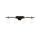Dainolite Vivaldi VAD-324W-MB-AGB 4 Lights 160W Halogen Vanity