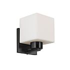Dainolite VED-51W-MB Veda 60W 1-Light Matte Black Wall Sconce