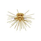 Dainolite VEG-184FH-GLD-VB Vega 4-lights 160w Gold LED Flush Mount