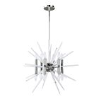 Dainolite VEL-2412C-PC Vela 12-lights 720w Polished Chrome Incandescent Pendant