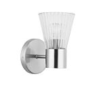 Dainolite VIE-91W-PC Vienna 60W 1-Light Polished Chrome Wall Sconce