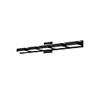 Dainolite VLD-215-5W-MB 5-lights 25w Matte Black LED Wall Vanity