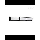 Dainolite Winston VLD-414-MB Matte Black 1-Light 50W LED Vanity Light