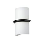 Dainolite Wallace WLC-914LEDW-MB 2-Lights 14W White Wall Sconce