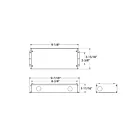 Dals Lighting DR2496DIM 96W Black LED Driver