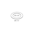 Dals Lighting LEDDOWNACC-GOOF3 Goof Ring For 3" Recessed Light