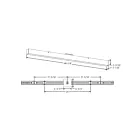 Dals Lighting LNFM48-CC-BK 40W 48" Black Linear Architectural Light
