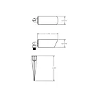 Dals Lighting LSS10-CC-BK 10W 5.5" Black Spot Light