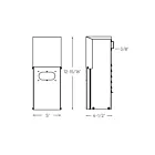 Dals Lighting LTR-300-BK 300W Black Transformer