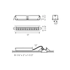 Dals Lighting MSL10G-3K-AWH 26W 13" White Multi Spot Recessed Light