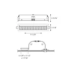 Dals Lighting MSL10G-CC-AWH 24W 13" White Multi Spot Recessed Light