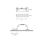 Dals Lighting MSL5-CC-AWH 14W 7" White Multi Spot Recessed Light