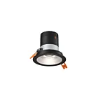Dals Lighting RC03-CC-35-RGAZ-TBK 3" Alzak Recessed Light Wattage and CCT Selectable