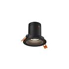 Dals Lighting RC03-CC-35-RGBK-TBK 3" Black Recessed Light Wattage and CCT Selectable