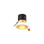 Dals Lighting RC03-CC-35-RGGD-TWH 3" Gold Recessed Light Wattage and CCT Selectable