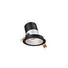 Dals Lighting RC03-CC-35-SLAZ-TBK 3" Alzak Recessed Light Wattage and CCT Selectable