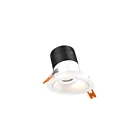 Dals Lighting RC03-CC-35-SLWH-TWH 3" White Recessed Light Wattage and CCT Selectable