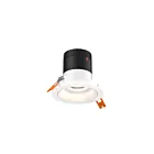 Dals Lighting RC03-CC-60-RGWH-TWH 3" White Recessed Light Wattage and CCT Selectable