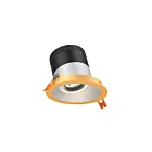 Dals Lighting RC04-CC-60-SLAZ-TGD 4" Alzak Recessed Light Wattage and CCT Selectable