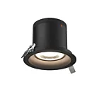 Dals Lighting RC06-CC-20-RGBK-TBK 6" Black Recessed Light Wattage and CCT Selectable