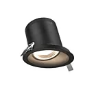 Dals Lighting RC06-CC-20-SLBK-TBK 6" Black Recessed Light Wattage and CCT Selectable