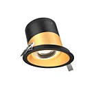 Dals Lighting RC06-CC-20-SLGD-TBK 6" Gold Recessed Light Wattage and CCT Selectable