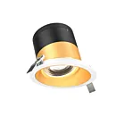 Dals Lighting RC06-CC-20-SLGD-TWH 6" Gold Recessed Light Wattage and CCT Selectable