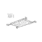 Dals Lighting RFP-UNI Universal Rough In Plate