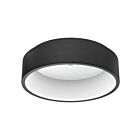 Eglo Marghera 202105A 1-Light Black and White Ceiling Light