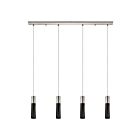 Eglo Villora 202301A 4-Lights 80 Watt Satin Nickel Pendant
