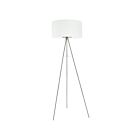 Eglo 202343A Fondachelli 1-Light 60W Satin Nickel Floor Lamp