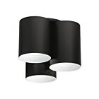 Eglo Vistal 203385A 3-Lights Black Ceiling Light