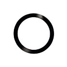 Eglo Trago 203766 Nickel Nero Trago 9" Round Recessed Trim