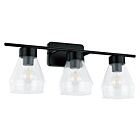 Eglo 204094A Cantare 180W Black Vanity Light