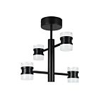 Eglo Romendo 204149A 1-Light Black Ceiling Light